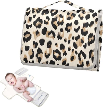 Luier Verschoon Pad - Aankleedkussen Baby - Onderweg Verschoonen - Met Tissue Pocket - 62 x 30 cm