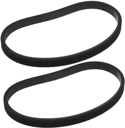 Dailygoods- Stofzuiger Riem Vervanging - 2x Aandrijfriem - Rubber - Slijtvast - Gesloten Loop - 228mm Omtrek - Stofzuigeronderdeel