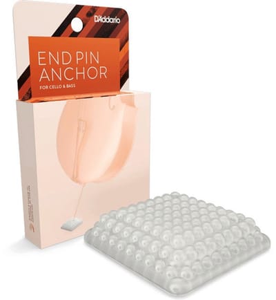 D'Addario Endpin Anchor Clear pinhouder voor cello en contrabas