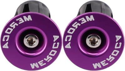 Stuuruiteinden Fiets - Handvat Doppen - Fiets Beschermen - Aluminiumlegering - 22-24 mm - Zwart