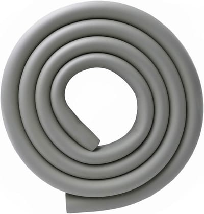 U-vormige Extra Dikke Meubelrand Beschermer Schuim - Babyveiligheid Bumper Guard - 2 Meter (Grijs)