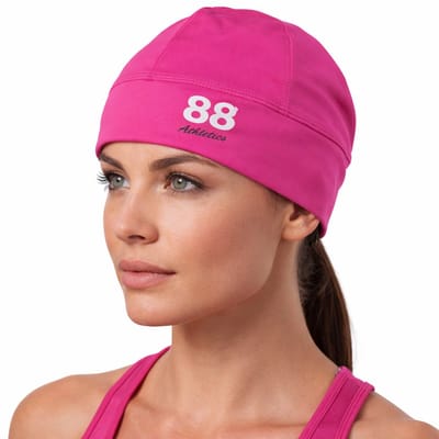 Hardloop Muts - warmhoudend - Roze - Unisex - Duurzame materiaal - Stylish - Atleet - Professional - Vier Seizoenen - Lichtgewicht Hardloopmuts - Atletiek Muts / Sportmuts / Fitnessmuts