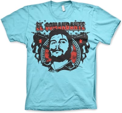 Hybris Che Cigar El Comandante T-shirt Skyblue