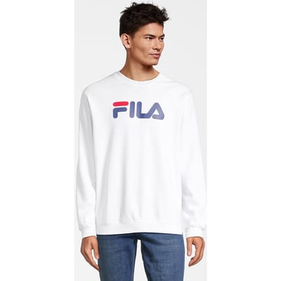 FILA Barbian Crew Sweat Bright White Taglia: M | Maglioni a maglia Outlet | Unisex | Bianco