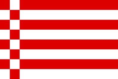Vlag Vrije Hanzestad Bremen 100x150cm