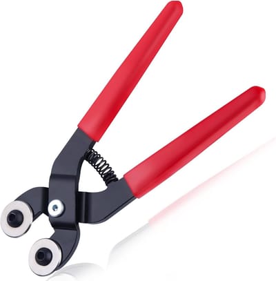 6,5-Inch Glazen Tegeltangen voor Nauwkeurige Sneden - Ergonomische Soft-Grip Handgreep