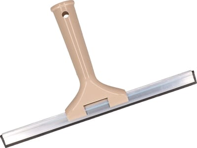 Buemag Raamwisser/raamtrekker - kunststof handvat - beige - 25 cm breed - douche wisser