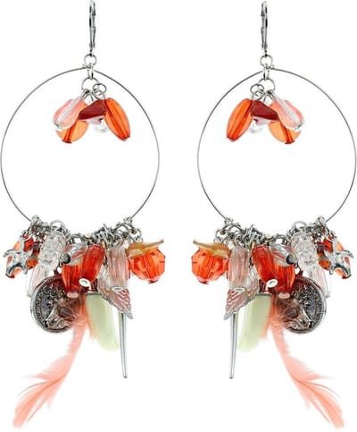 Behave - Oorbellen tand hanger - Bohemian stijl - Zomerse festival look