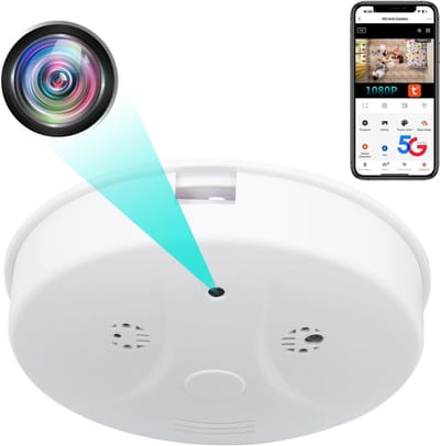 CLVP® Verborgen Camera - Spy Camera - Spionage - Zwart