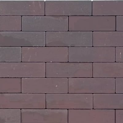 Strackstone Kera GRN+ Dikformaat 21x7x8 vlak elleboogverband rood/bruin genuanceerd PL2