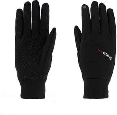 SINNER - catamount ii touchscreen glove - Ski handschoenen heren - Zwart, wit