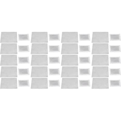 20 Stuks Diepreinigende Voetpleister Non-woven Stof Slaapvoetpad Stressverlichting voor Vermoeide Mensen white