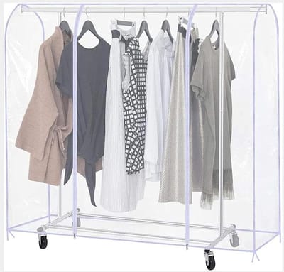 Kledinghoezen - Kledingbeschermers - Kleding Opbergen - Transparant Ontwerp - Wasbaar Herbruikbaar - Grijs