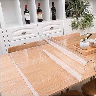 Tafelkleed Beschermer - Plastic Hoes - Tafel Beschermen - 15 mm Dik - 40x40 tot 140x300 - Doorzichtig