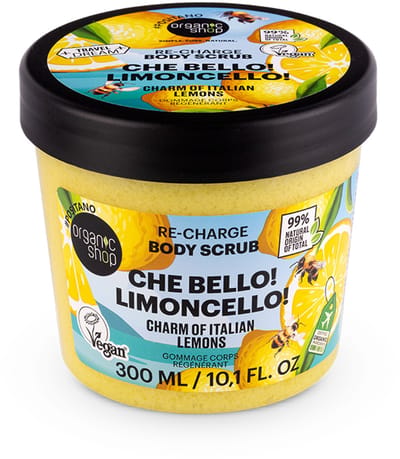 Organic Shop Travel Dream Body Scrub Che Bello! Limoncello! - 300 ml