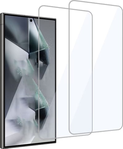 2x Geschikt voor Samsung Galaxy S24 Ultra - Screenprotector - Beschermglas - GuardCover