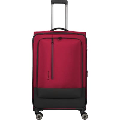 Travelite Crosslite Koffer 4 Wiel 77cm Rood - Zachte koffers