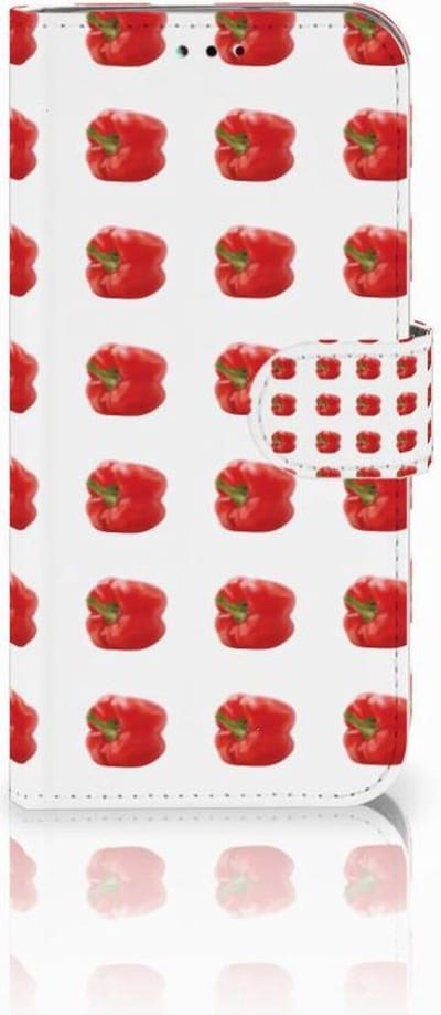 Samsung Galaxy A40 Book Cover Paprika Red