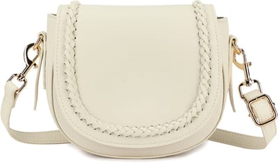 Giuliano Kunstlederen schoudertas Inez - Beige