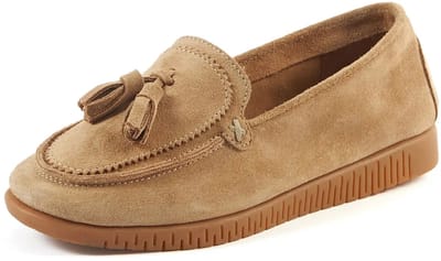 Mocassins met brede neus H - model Anita