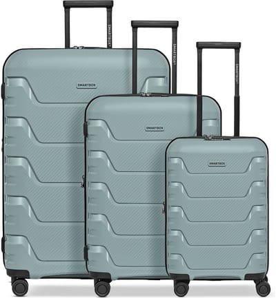 Smartbox Edition 01 4 wielen Kofferset 3-delig met uitbreidingsplooi - Harde bagage - TSA slot - mint
