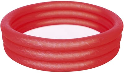 Opblaaszwembad 122 x 25 cm Bestway 51025 - rood