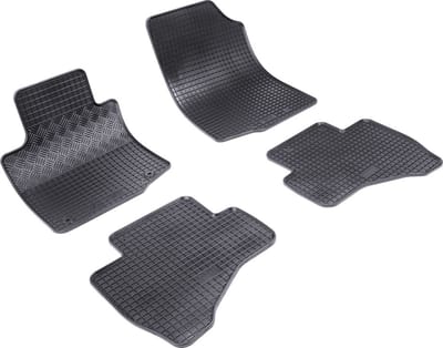 Automatten voor Citroën C1, Peugeot 107, Toyota Aygo (2005-2014) - 4-delig - Rubber