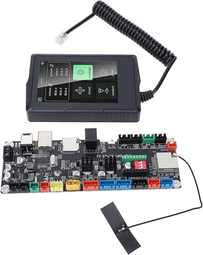 Geavanceerde 32 Bit Besturingskaart voor Graveermachines met 3.5 Inch Touchscreen, Stil Drivers en Ondersteuning voor WiFi en Bluetooth Verbindingen
