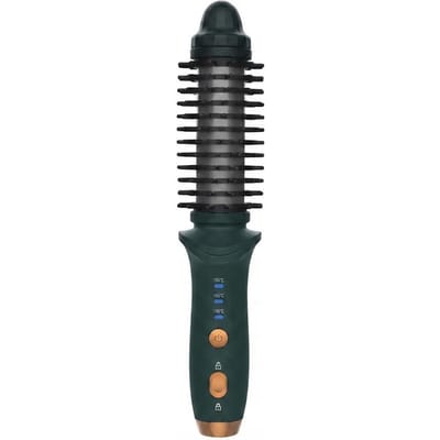 Brosse Thermique Sans Fil pour Coiffure | 3 Réglages de Température, Anti-Brûlure, Coiffant de Voyage pour Ondulations et Volume sans Effort 1pcs
