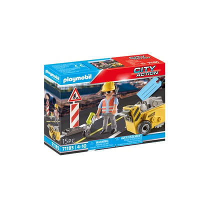 Playmobil Giftset City Action 71185 Bouwvakker Met Randensnijder