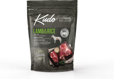Kudo Adult Medium/Maxi Lam en Rijst 3 kg