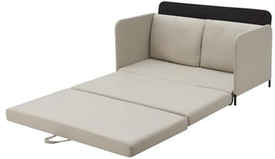 2-zits slaapbank beige - multifunctionele bank voor woonkamer