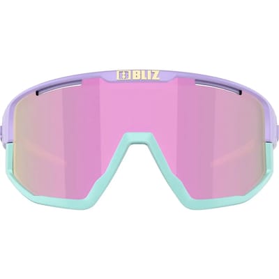 Bliz Fusion Small Sportbril Matte Pastel Purple/ Brown&Rose Mirror - OZB7013-05