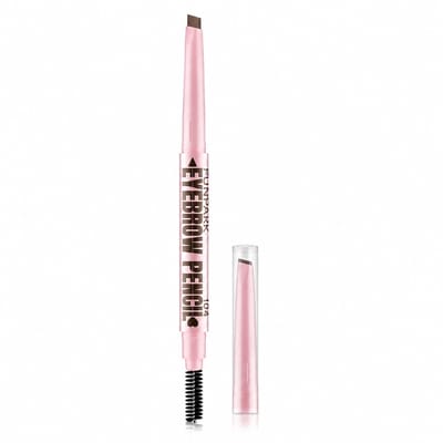 FP Waterproof Wenkbrauwpotlood Donkerbruin met Spoolie Brush – Langhoudende Brow Pencil – Matte Afwerking – Veegvast & Zweetbestendig