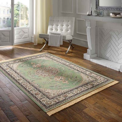 Perzisch tapijt - Regal Victor groen 67x105