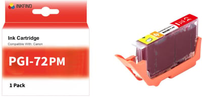 INKFIND PGI-72 Foto Magenta inktcartridge compatibel met Canon PGI-72 PGI72 Geschikt voor Canon Pixma Pro-10 Pro-10s – 1 Pack PM