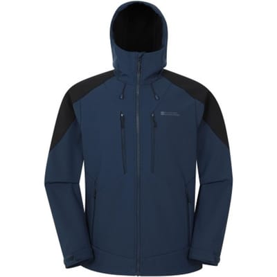 Mountain Warehouse Heren Radius gerecyclede softshell jas (Kobalt)