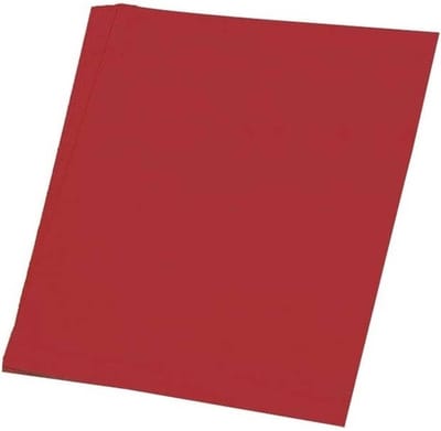 100 vellen rood A4 hobby papier