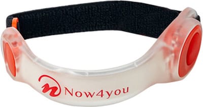 Now4you hardloop verlichting kleur Rood
