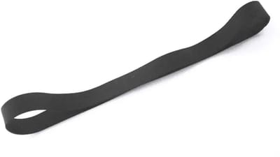 Platte spanrubbers – 320 mm – zwart