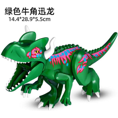 Jurassic Dinosaurier Bouwsteen Speelgoed Wereld Puzzel Demontage Dier Rex Tyrannosaurus Tauri Educatief Montage Speelgoed voor Jongens