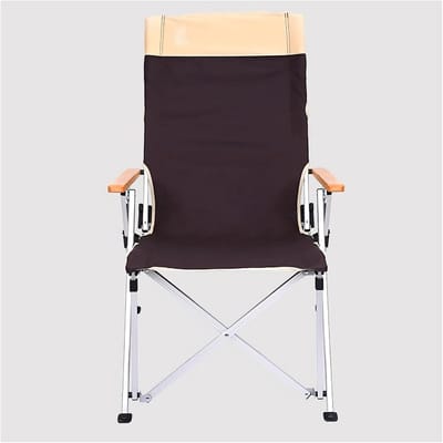 Draagbare Campingstoel - Opvouwbare Stoel - Outdoor Ontspanning - Volledige Rugleuning - 50 x 97cm - OneColor