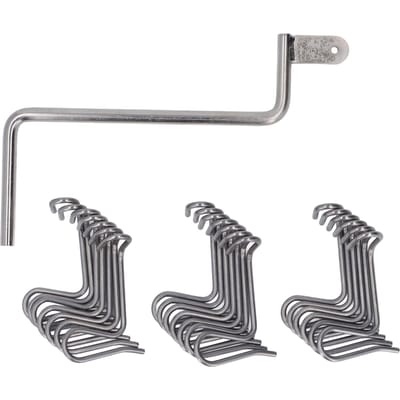 20 Stuks Hekdraadspanner Stevige Bevestiging Stalen Hekdraadspanner Gereedschap met Aanspanhendel voor gray