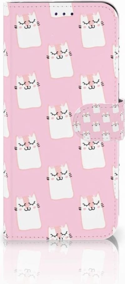 Samsung Galaxy A50 Telefoonhoesje met Pasjes Sleeping Cats