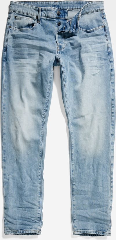 G-Star Raw 3301 Regular Tapered Jeans Heren - Broek - Lichtblauw - Maat 30/34