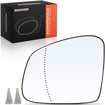 Frankberg 1x buitenspiegelglas links voor Renault