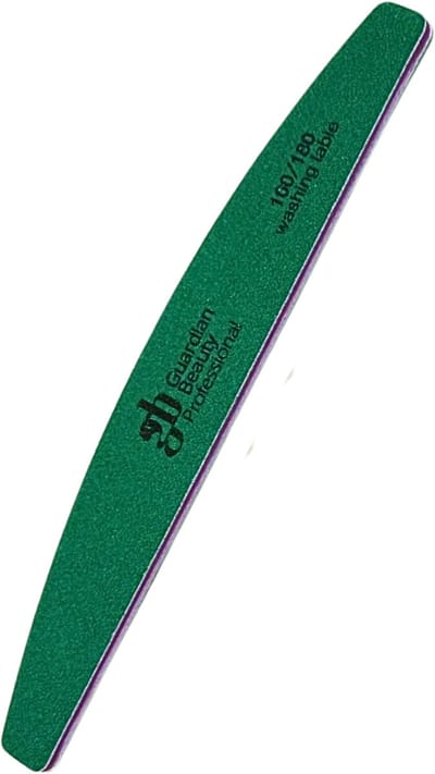 Guardian Beauty Nagelvijl - 100/180 Korrel - 9 stuks - Wasbaar Dubbelzijdige Nagelvijl