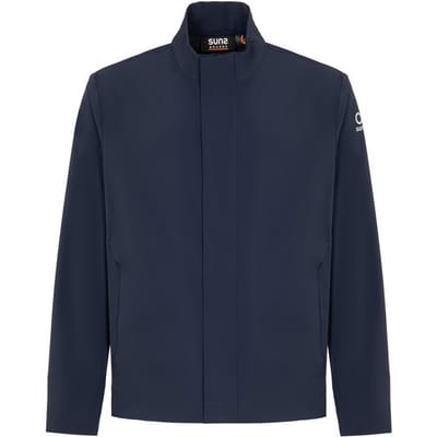 jas man donker blauw