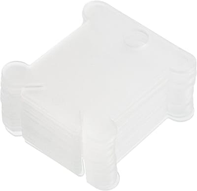 Draadklossen Set - Spoelen Klossen - Knutselen Naaien - Herbruikbaar Plastic - 300 Stuks - Transparant