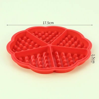Moule rond en silicone de 15 cm pour petits gâteaux, moule à mousse, fondant, moule cylindrique pour pâtisserie, dessert, gelée, vente en gros red